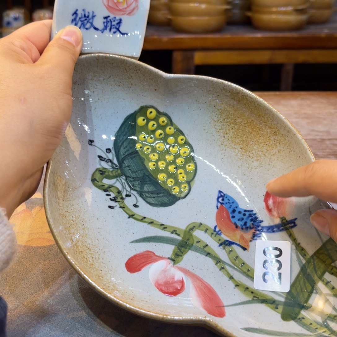瓷片景德镇手工制作