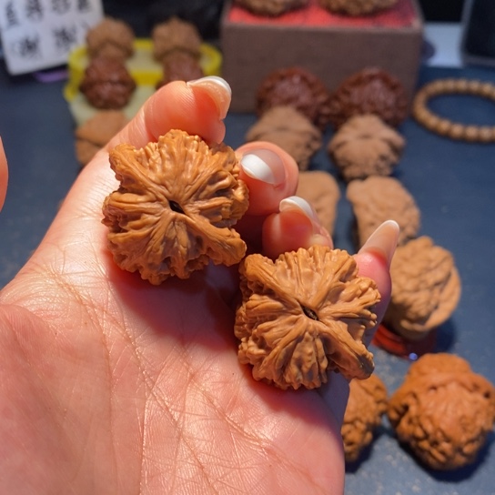 文玩核桃把件文玩虎头福利练手35尺2