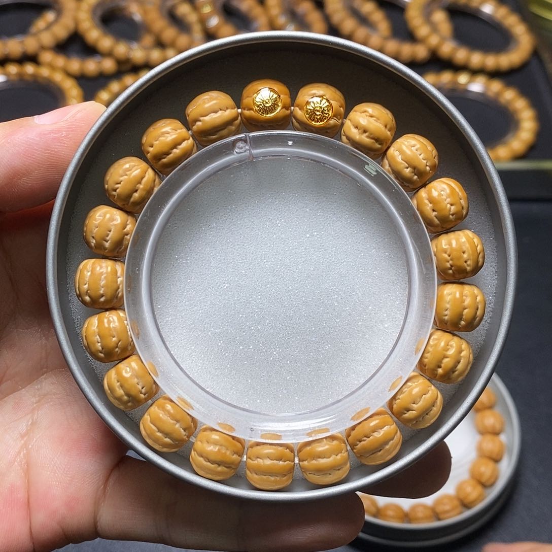 猴头核桃手串双标京八棱尺寸11左右全品42号