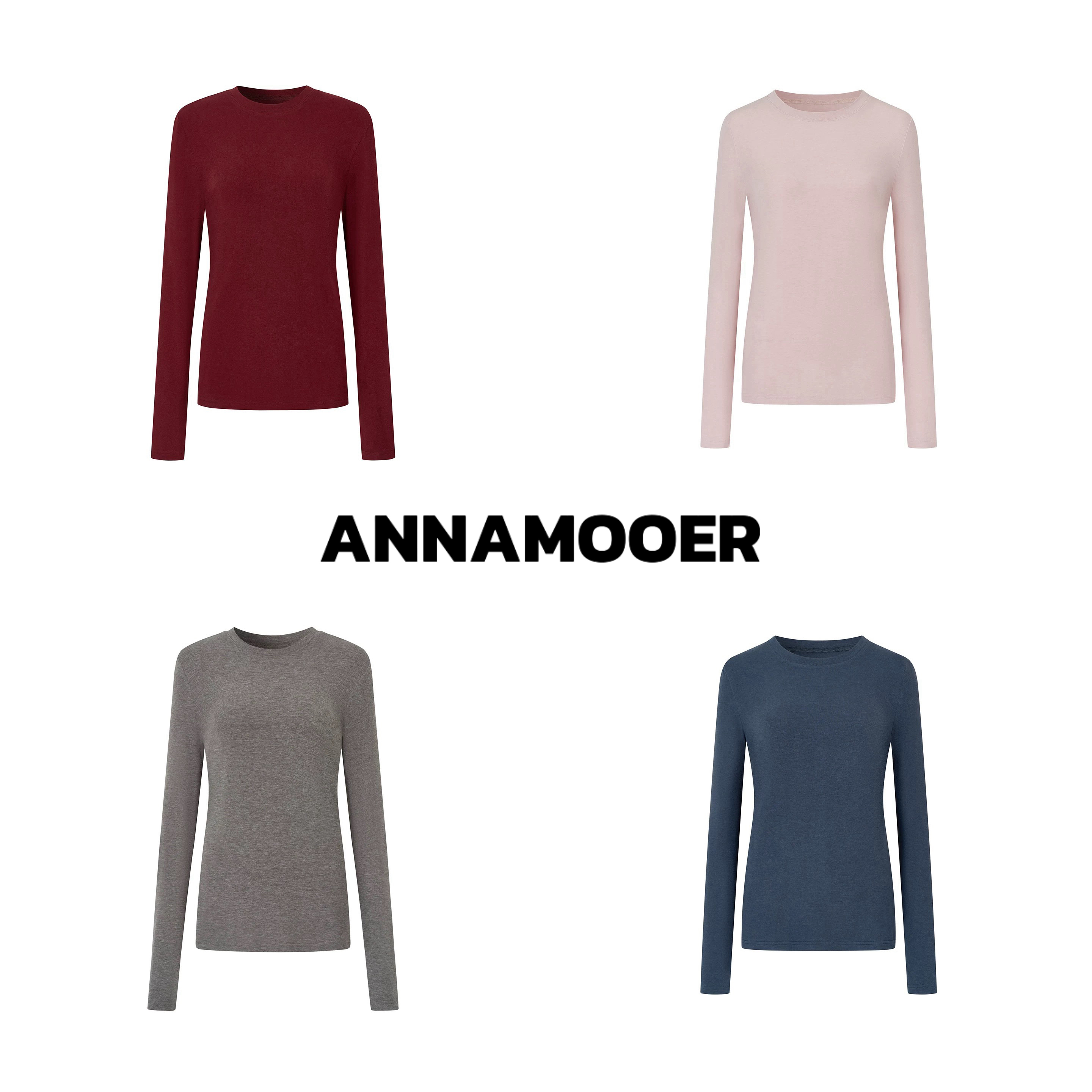 ANNAMOOER 设计师品牌 25秋冬新品  百搭打底衫 