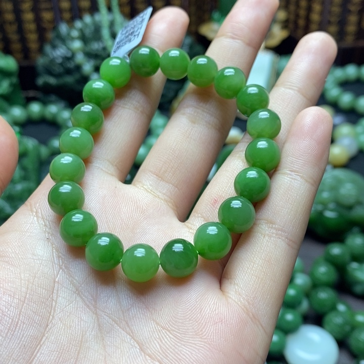 和田玉111手串未镶嵌