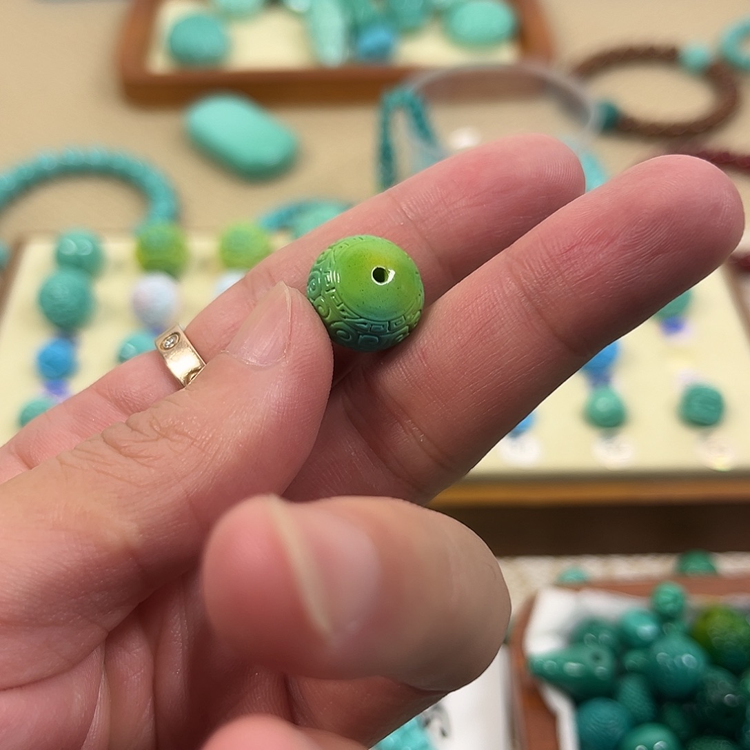 手工雕刻配饰尺寸14.5