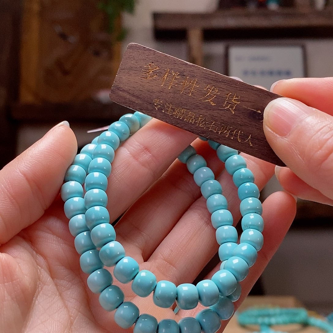 绿松石珠宝奇石未镶嵌