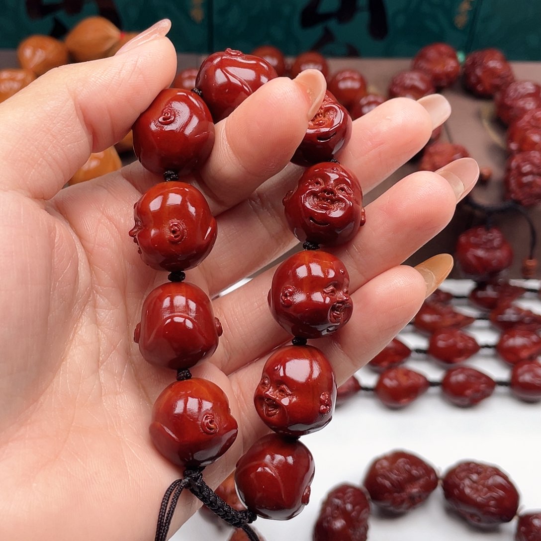 橄榄核手串元*开心手串
