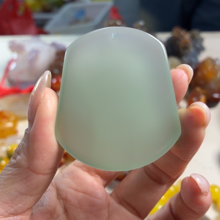 玛瑙/玉髓未镶嵌吊坠(不含链)