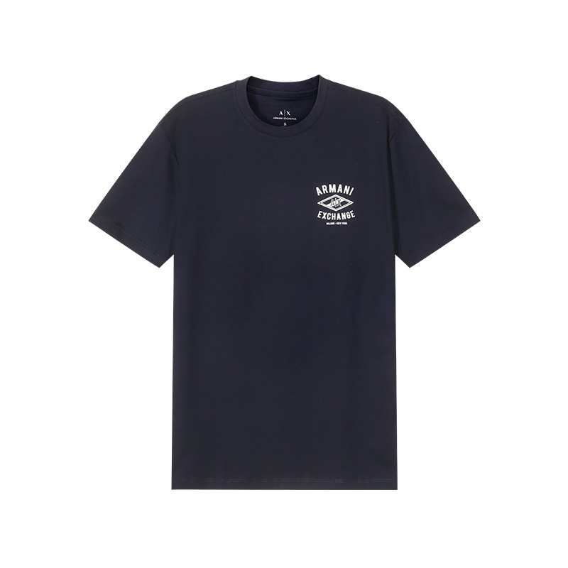 AX阿玛尼Armani 新品 男士AX圆领短袖T恤XM000550 AF10362