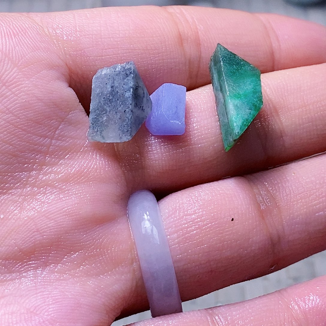 m***张翡翠未镶嵌颈饰558