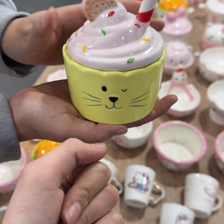 全新正版 釉下彩高温瓷 尾单