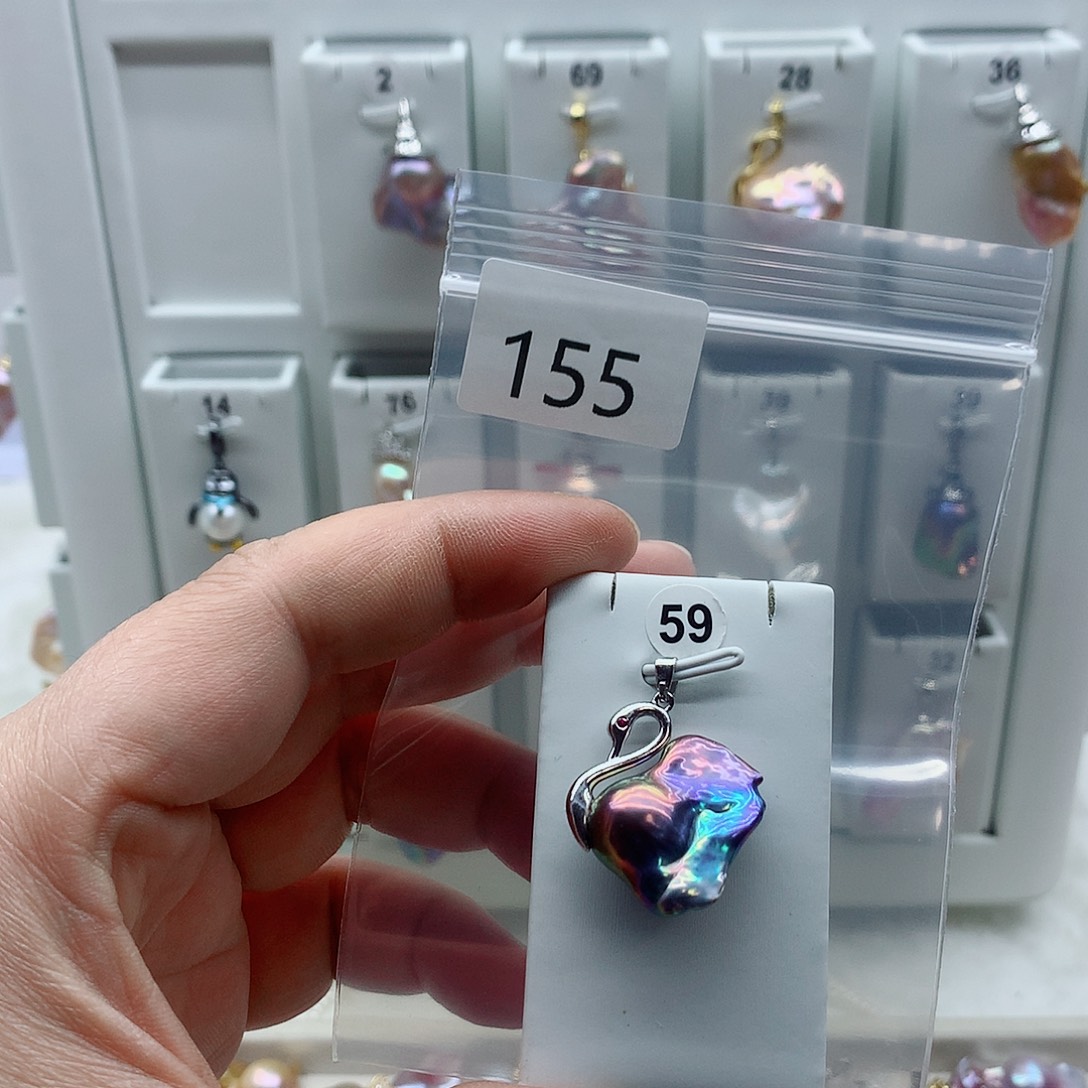 吊坠(不含链)合金淡水珍珠