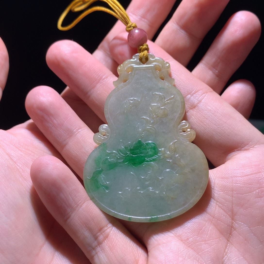 翡翠挂件未镶嵌紫***6