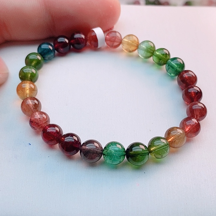 碧玺手链未镶嵌25号