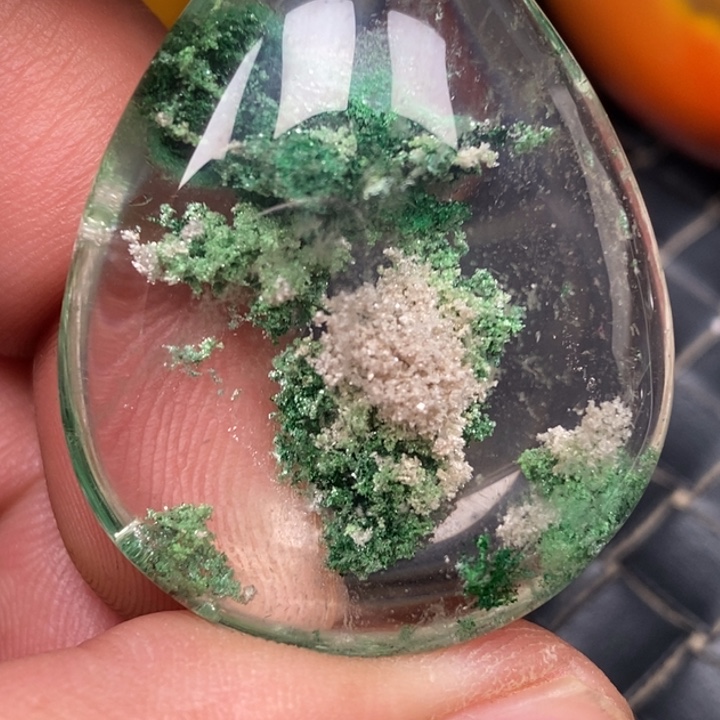 水晶颈饰未镶嵌水晶挂坠