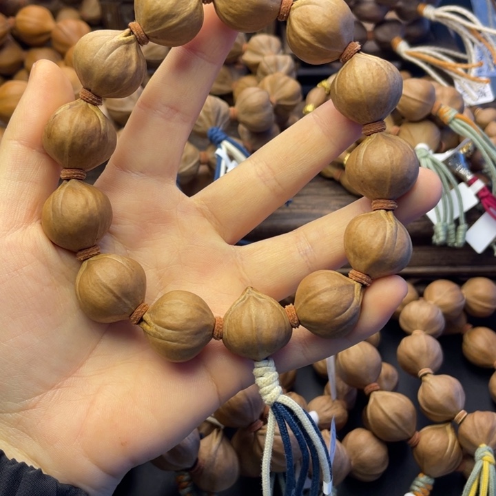 海***东手串/手链橄榄核广东铁20*22