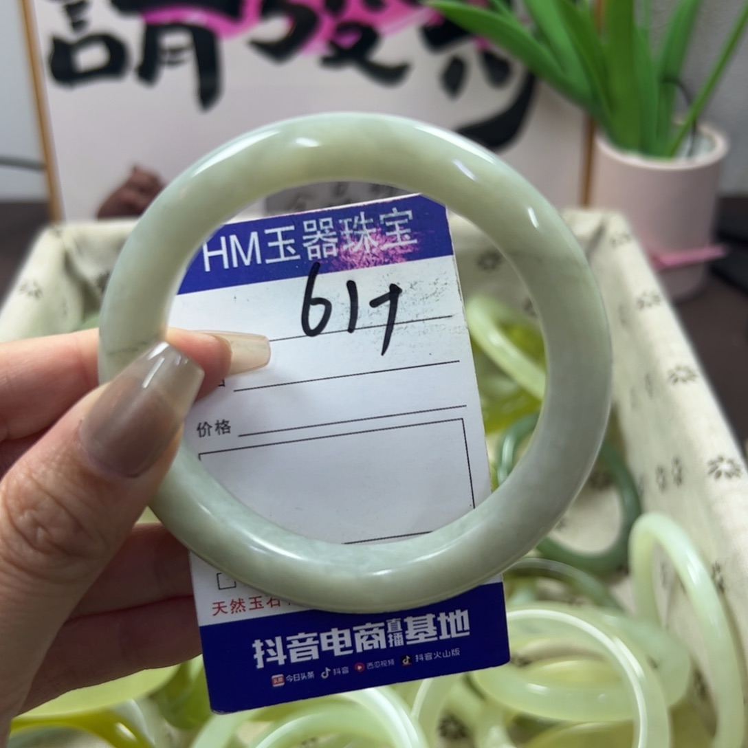 蛇纹石玉手镯未镶嵌424