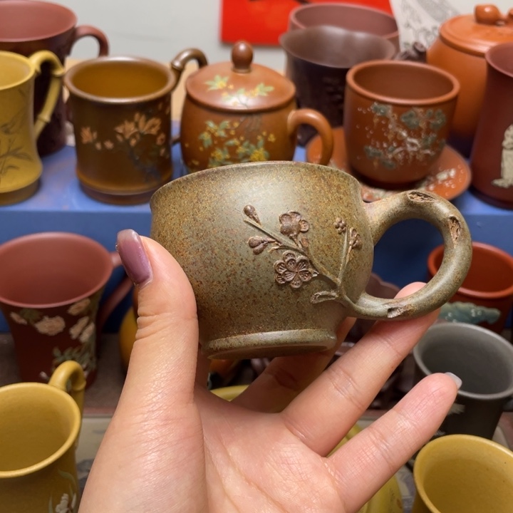 紫砂茶杯紫砂主人杯