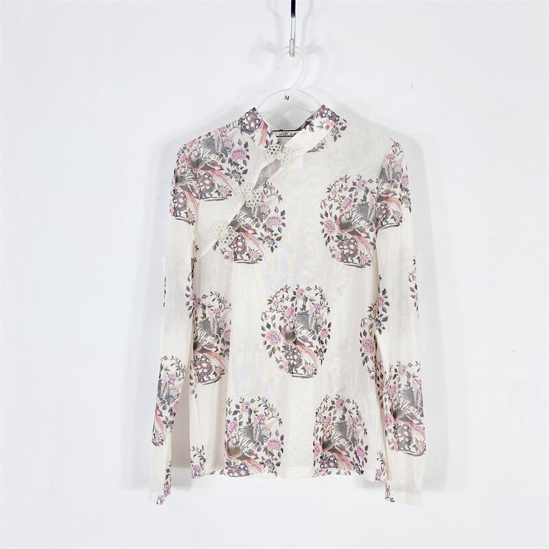 【77衣橱】KS1058新款女装上衣长袖气质轻奢【红人上新】K