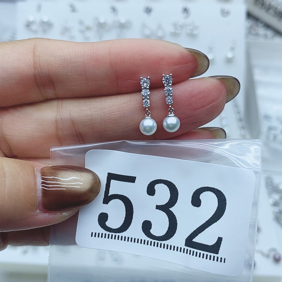 喜***多珠宝奇石淡水珍珠银S925镶嵌532