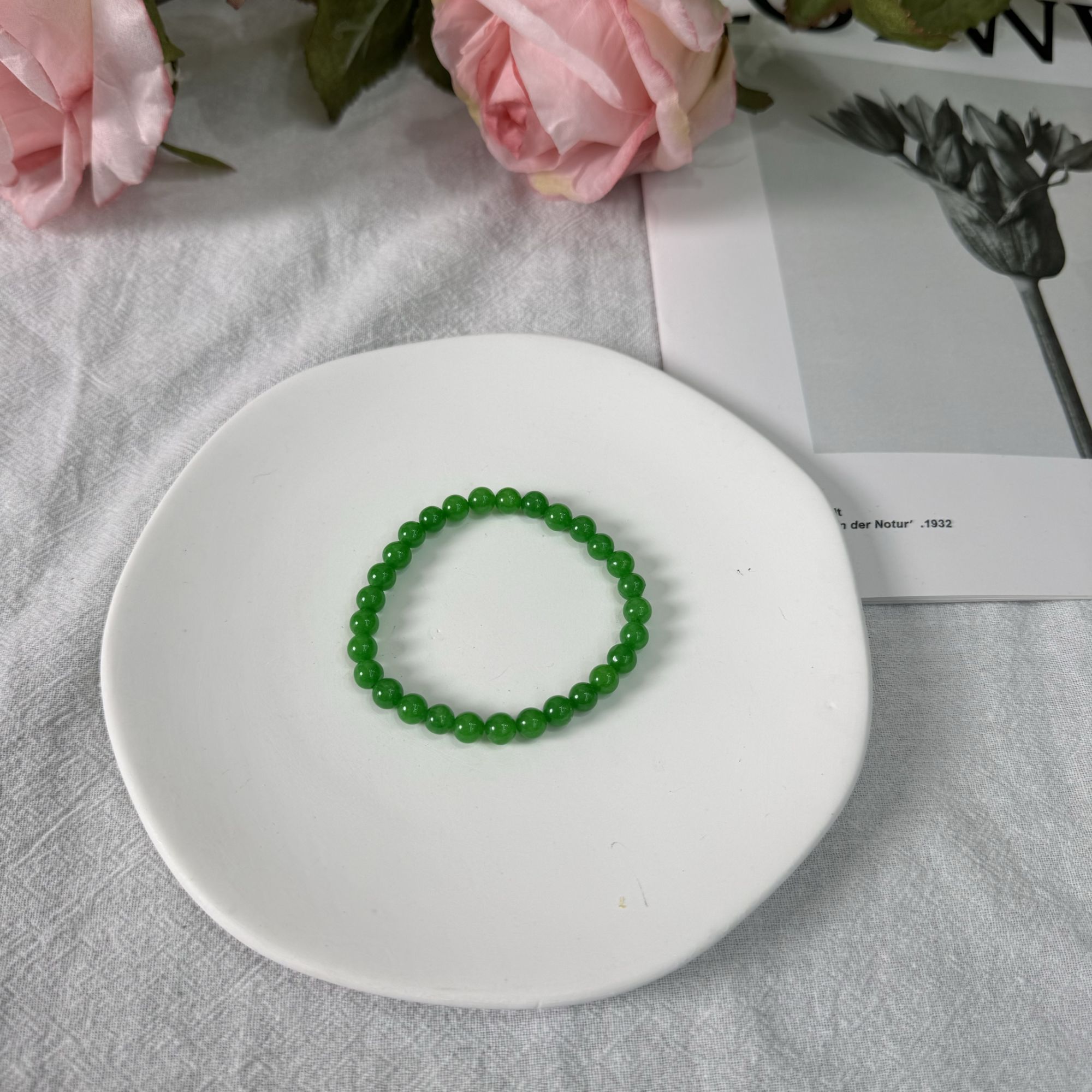 高定珠宝翡翠手链6+RX1354S018