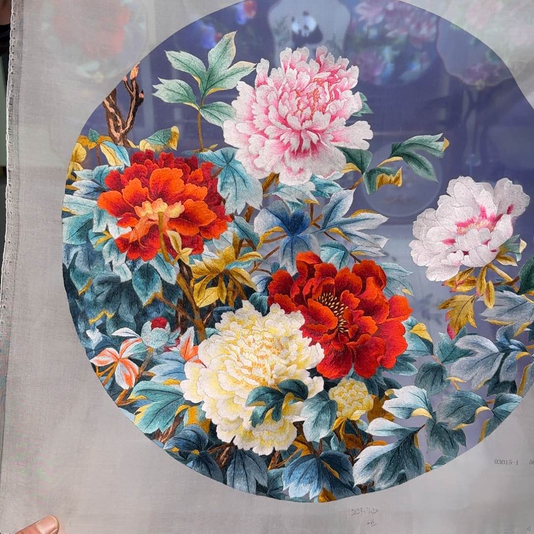 刺绣刺绣工艺精湛