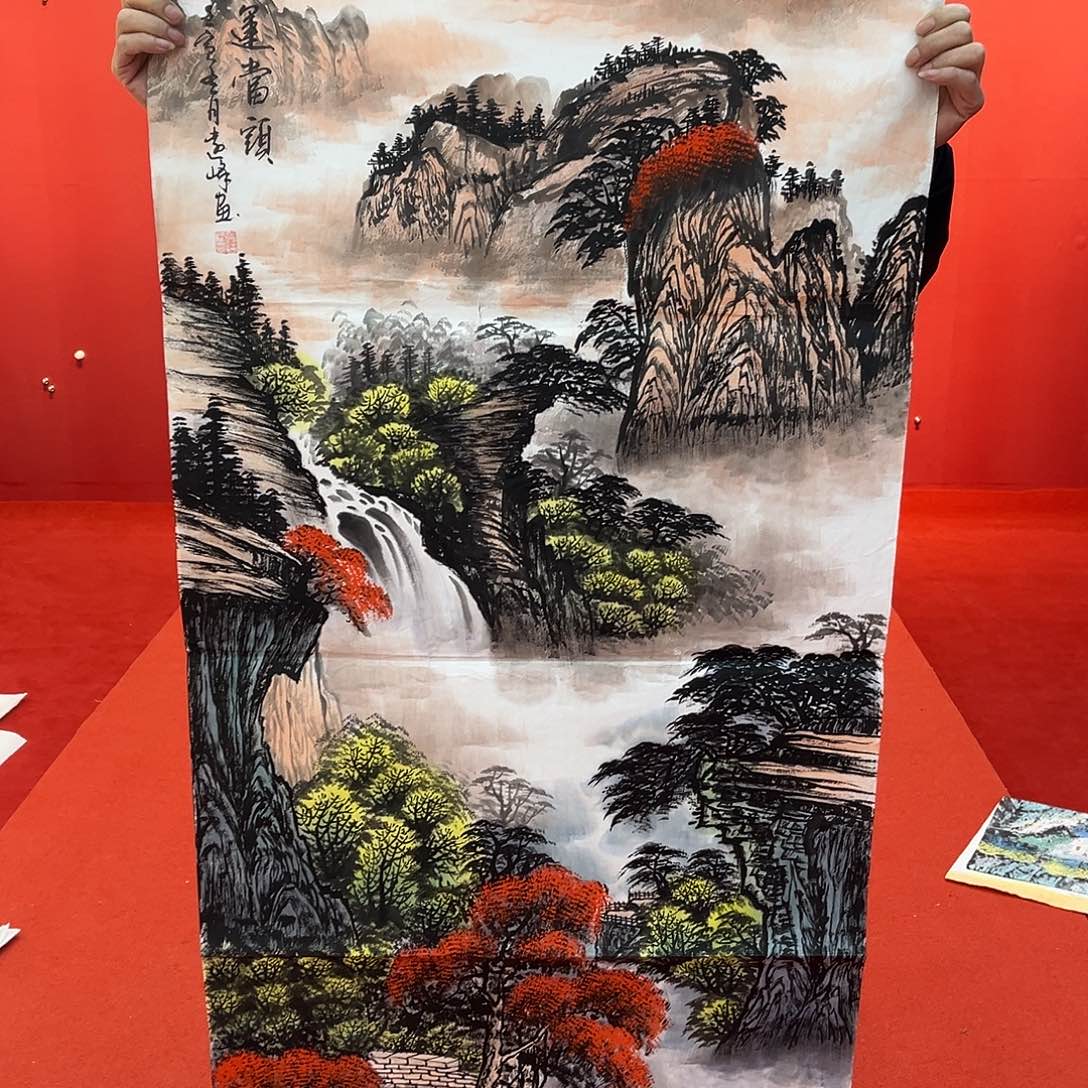 国画手绘作品手绘作品