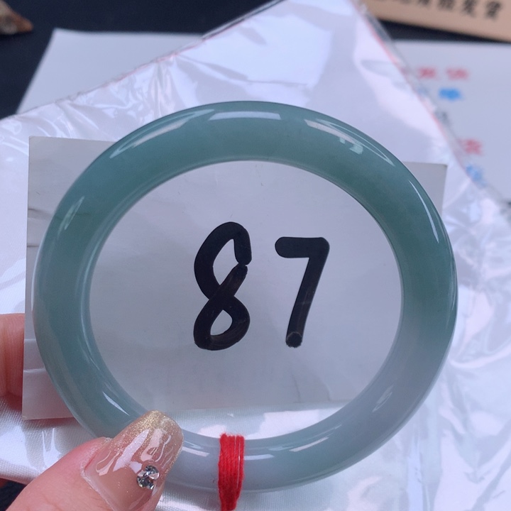 翡翠手镯未镶嵌缅甸天然A货翡翠