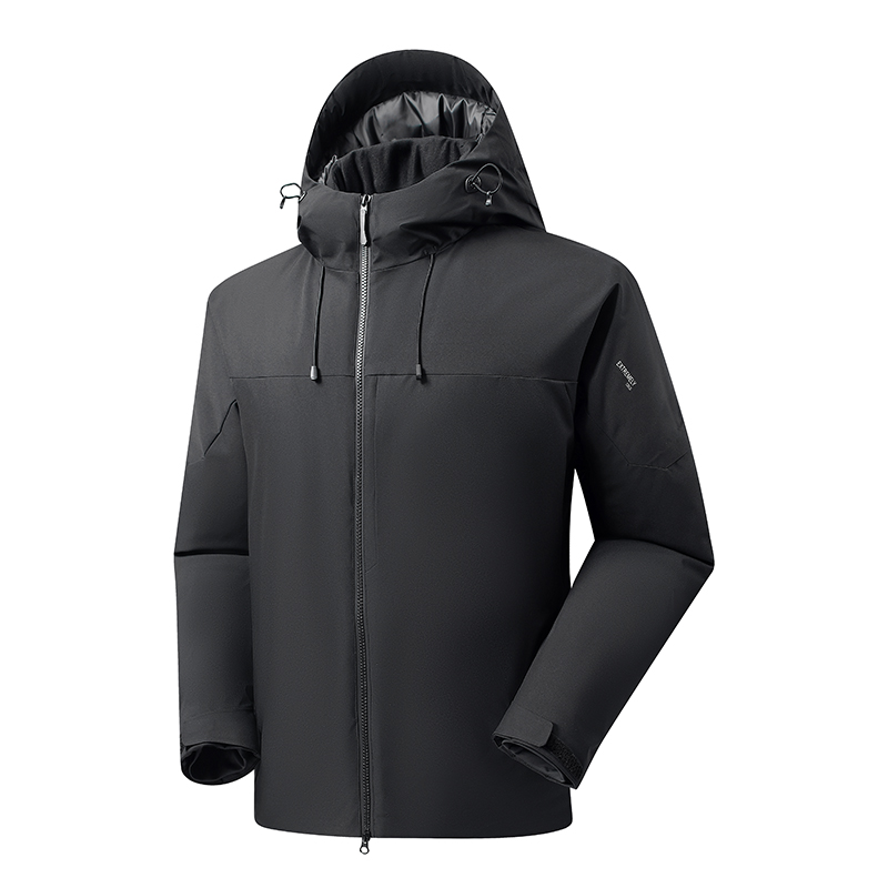 保暖男款棉衣棉服加绒冬季连帽防泼水防寒服