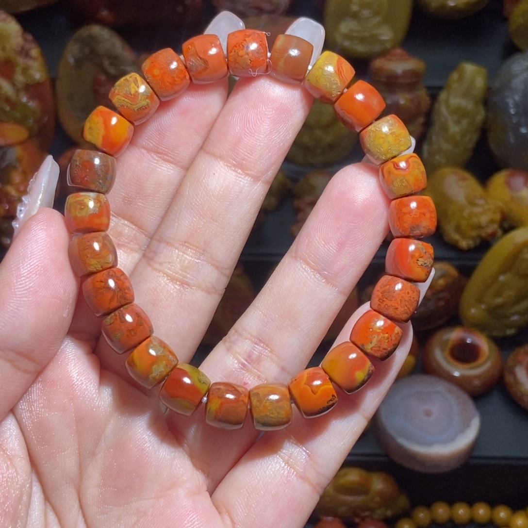 玛瑙/玉髓未镶嵌手串