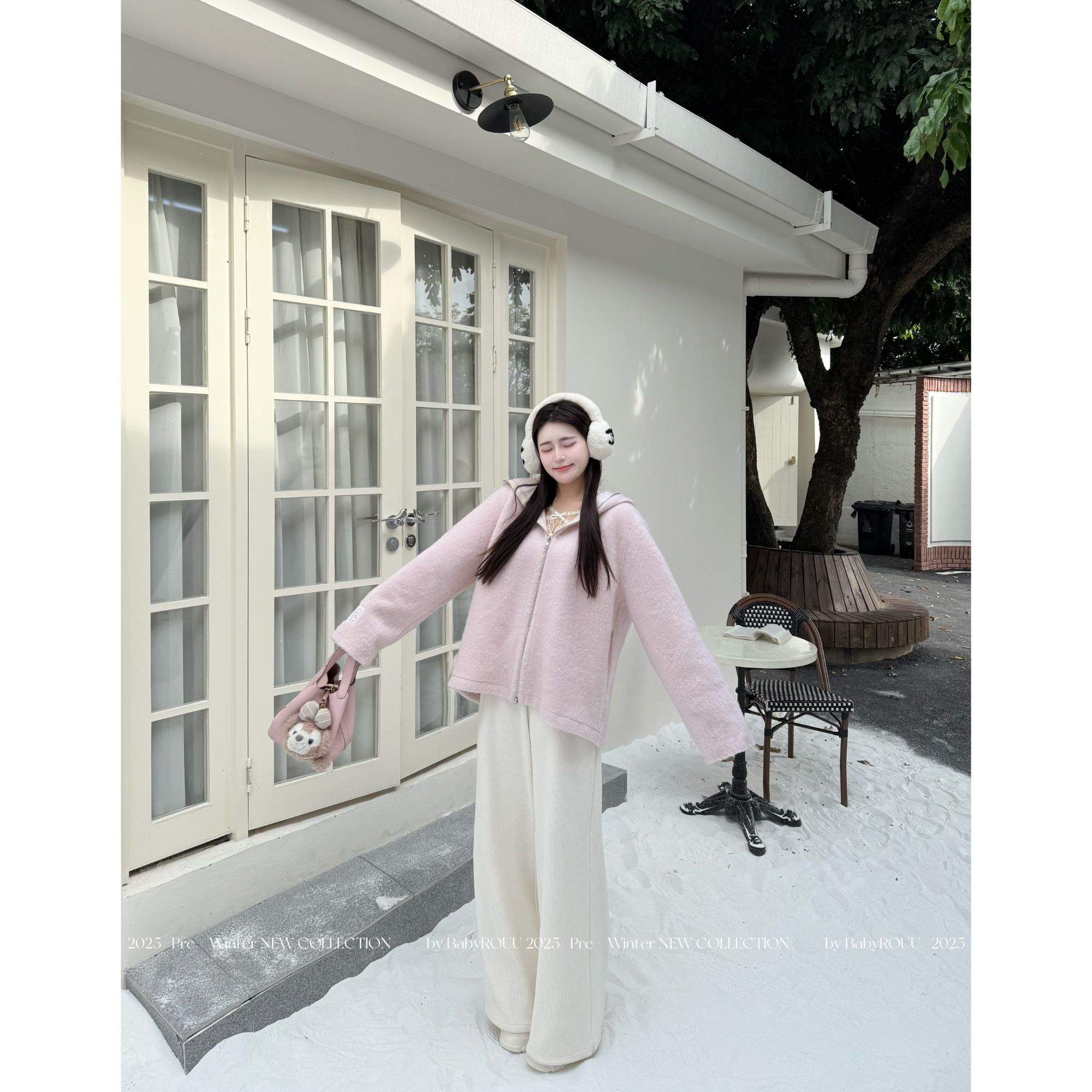 【拉毛外套】0706温与柔羊毛大衣少女气质ins温柔百搭加厚毛呢外套