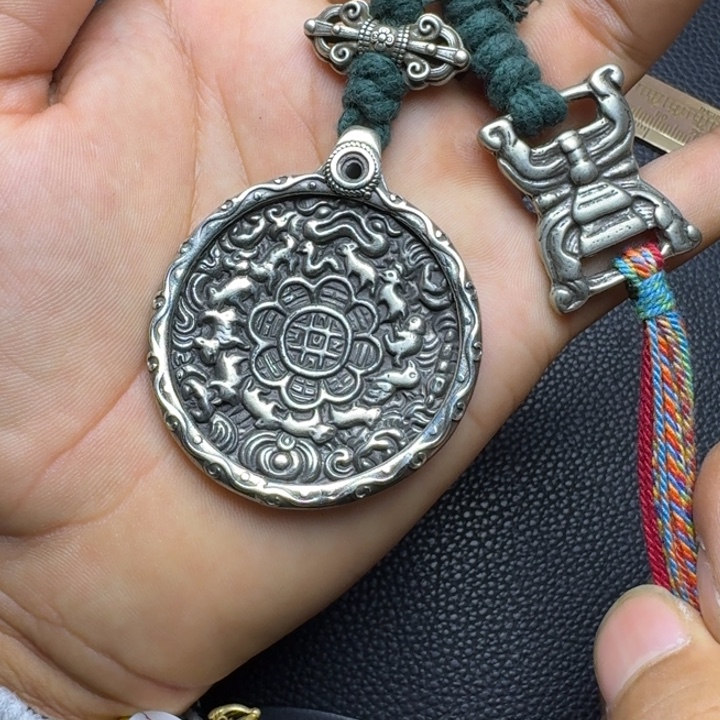 俊***花泥塑藏式风格九宫格..