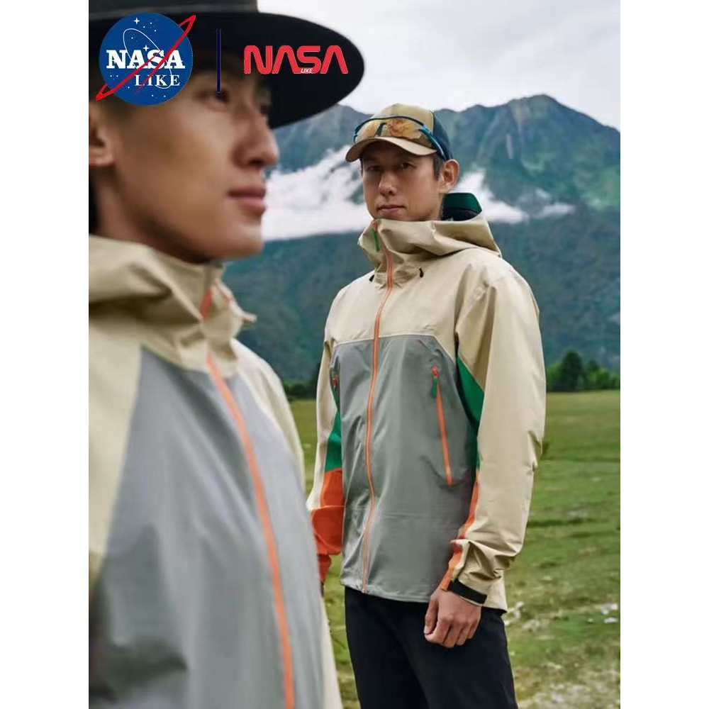 南迦巴瓦峰硬壳冲锋衣冲锋衣刺绣男女同款防水压胶