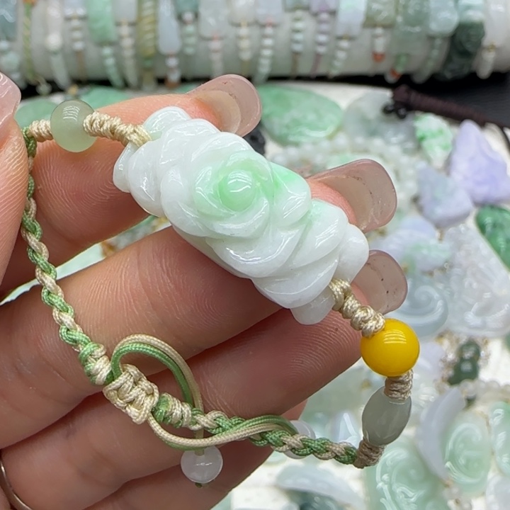 未镶嵌手链翡翠手排