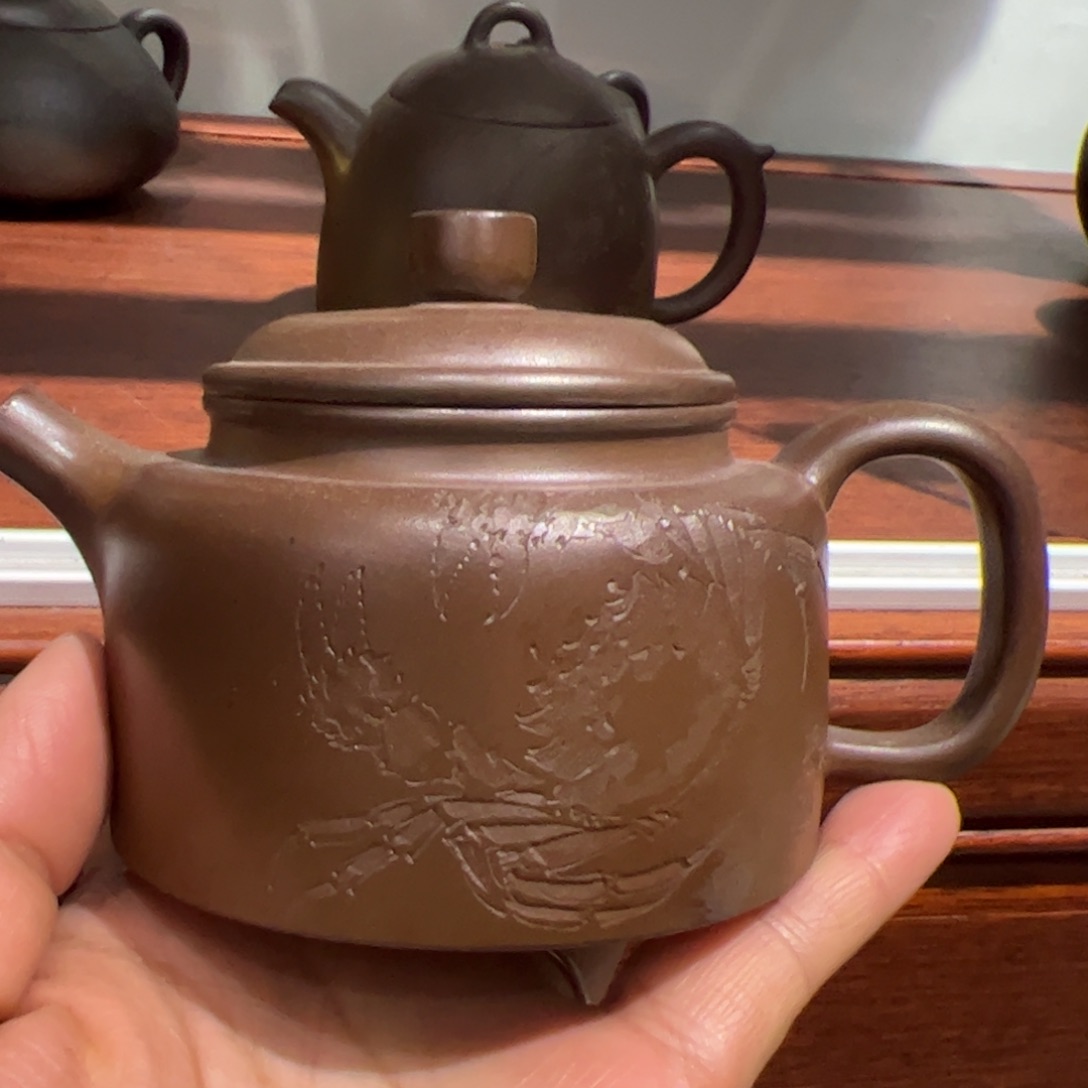 贵台龙窑柴烧茶壶32