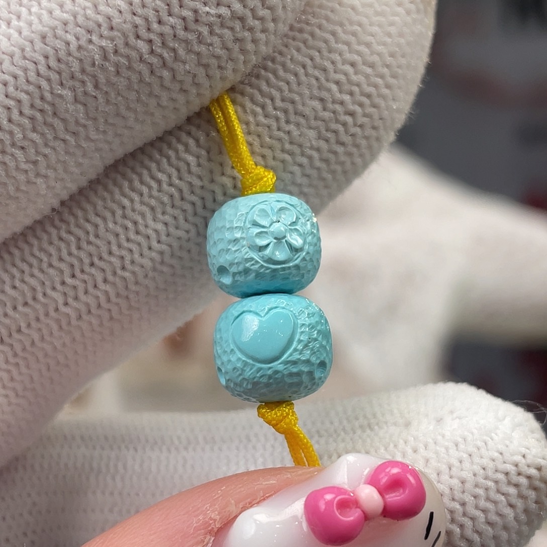 绿松石未镶嵌挂件