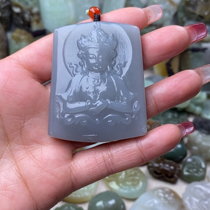 和田玉挂件未镶嵌