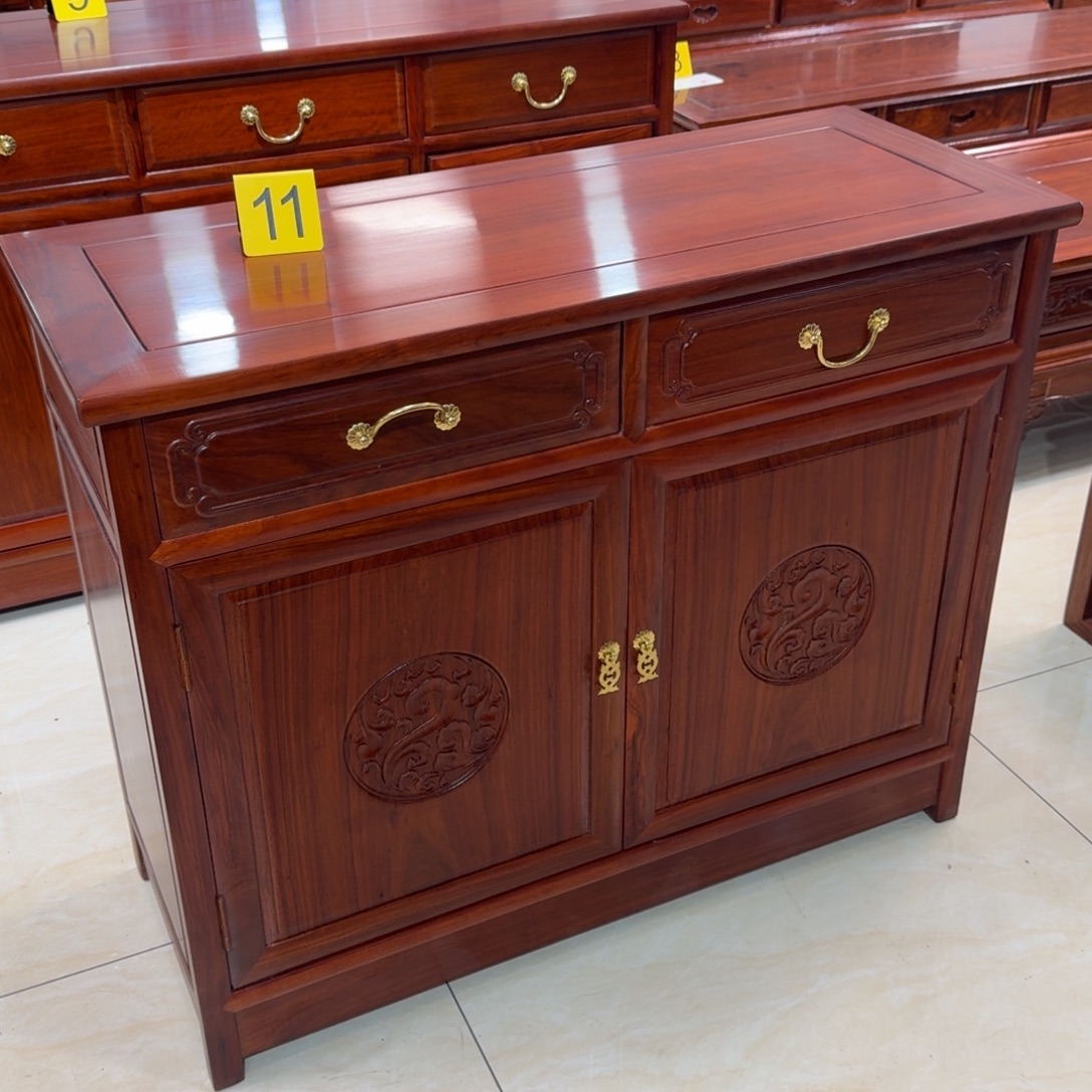 用***4花梨木类书柜刺猬餐边柜78.40.80素面