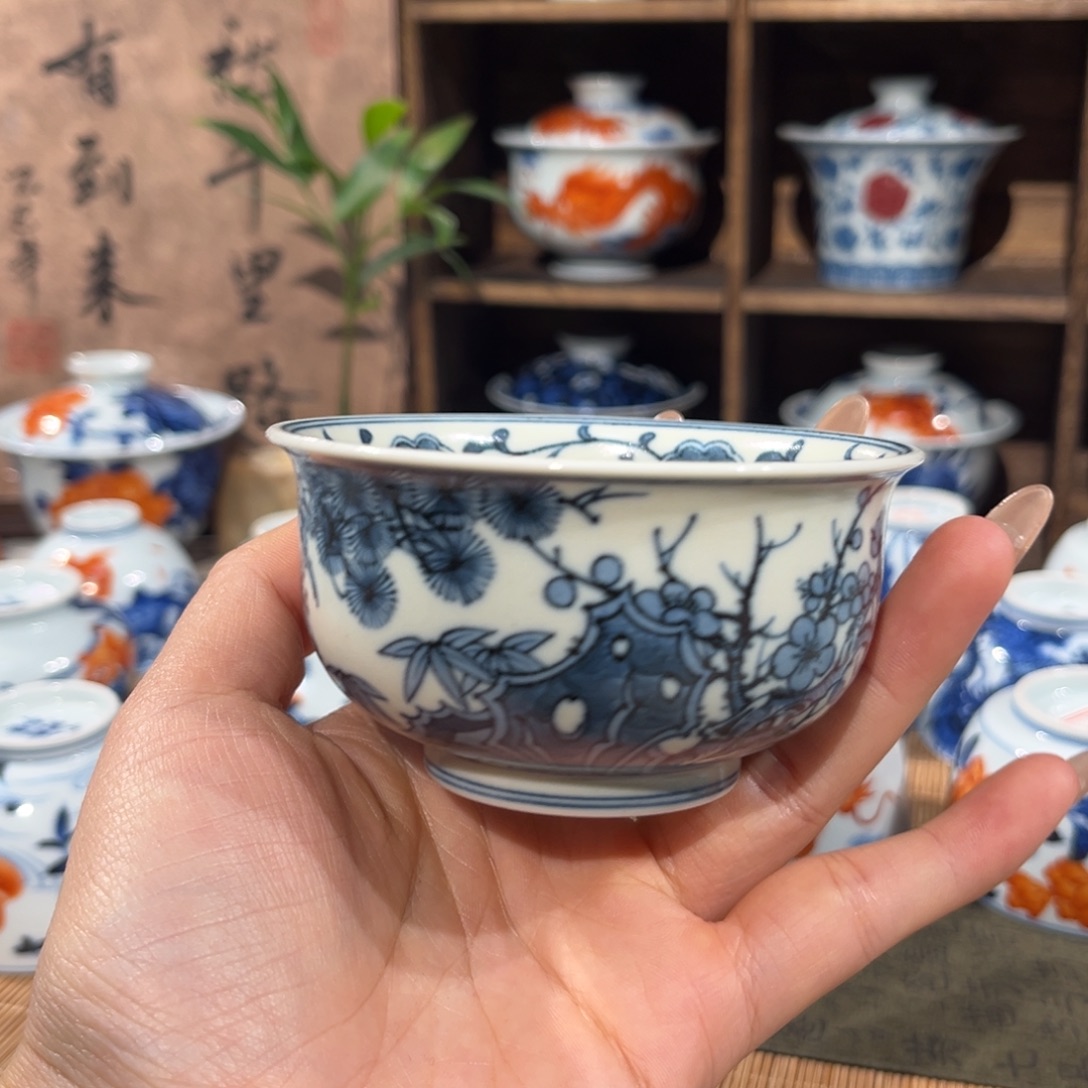 景德镇陶瓷主人杯