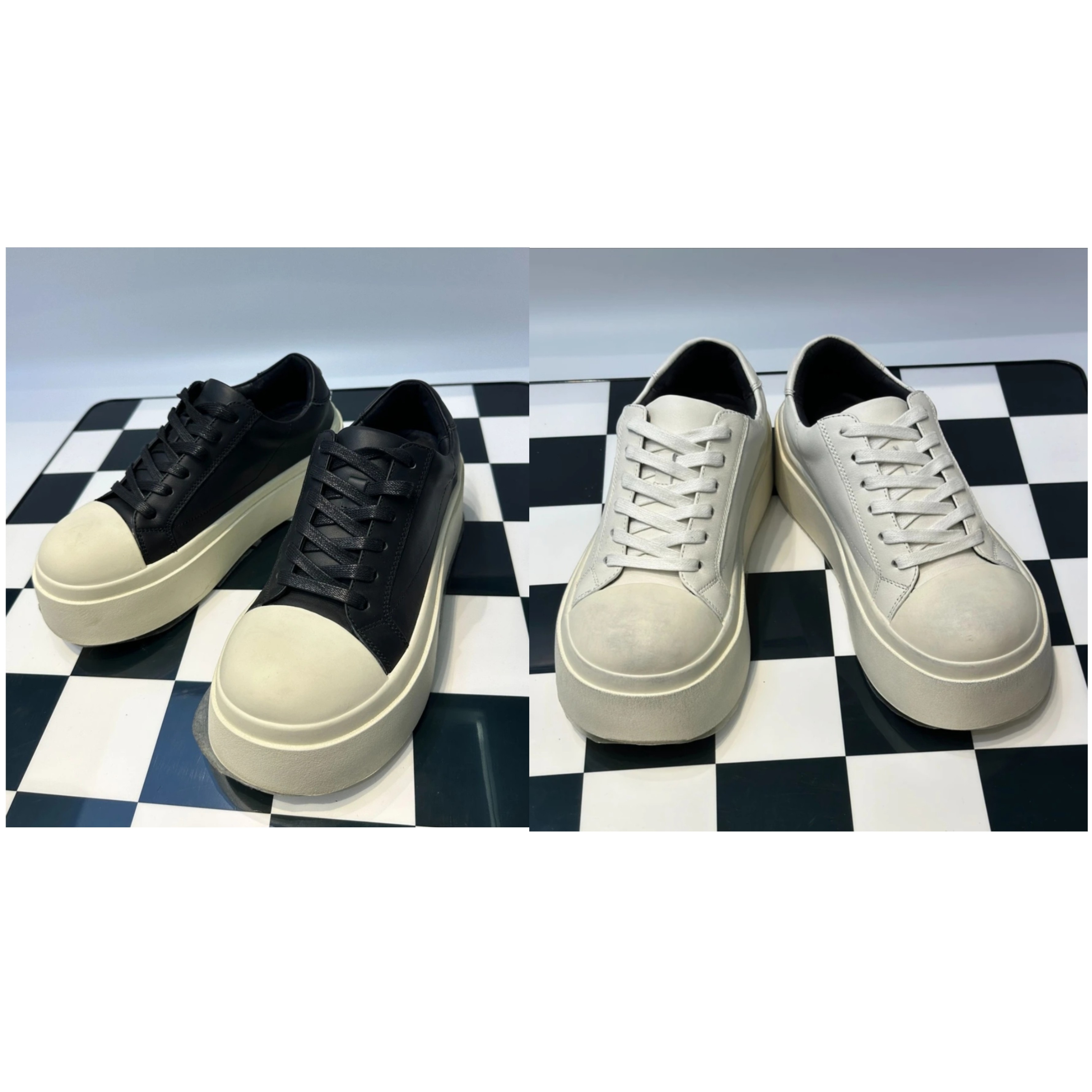 潮酷厚底脏脏面包鞋X-A791