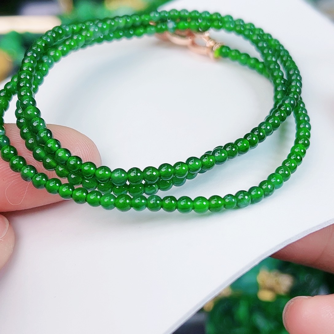 翡翠手链未镶嵌手链