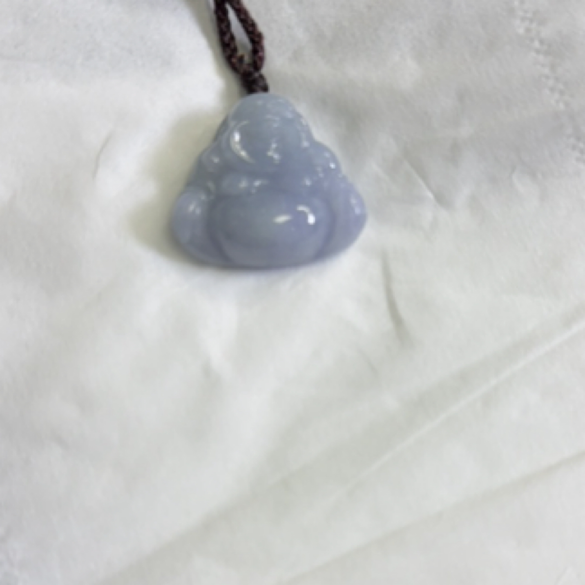 天然缅甸翡翠紫罗兰佛公