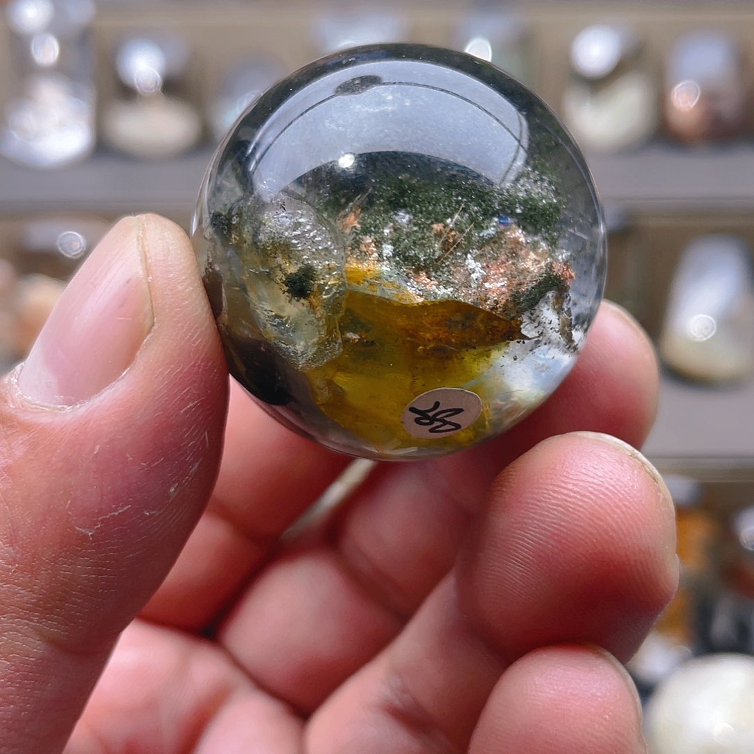 水晶颈饰未镶嵌酒*天然水晶幽灵