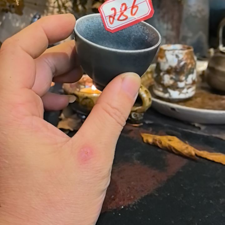 陶摆件手工高温原矿窑变特价福利