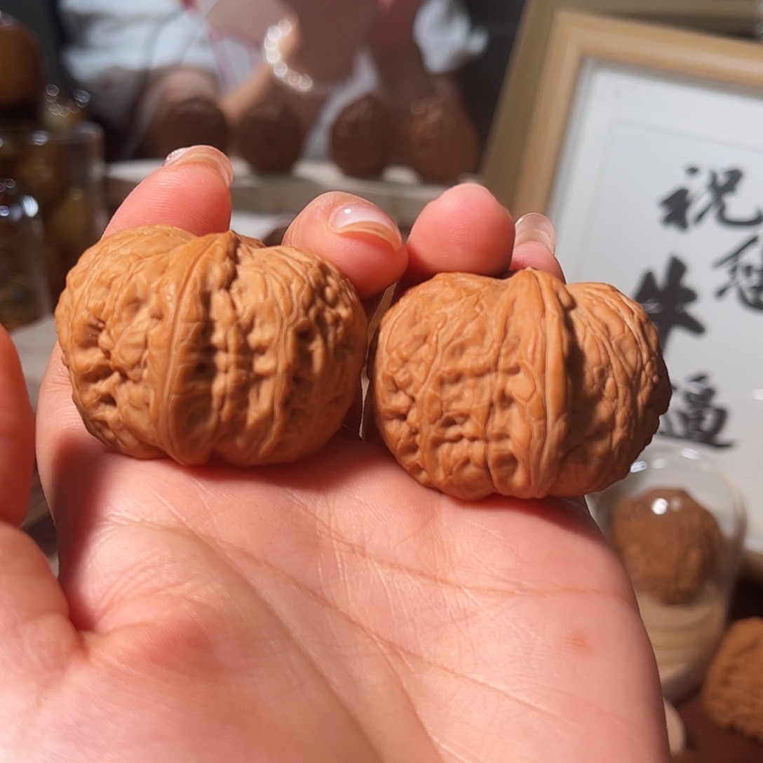 桃核把件全品无修元宝