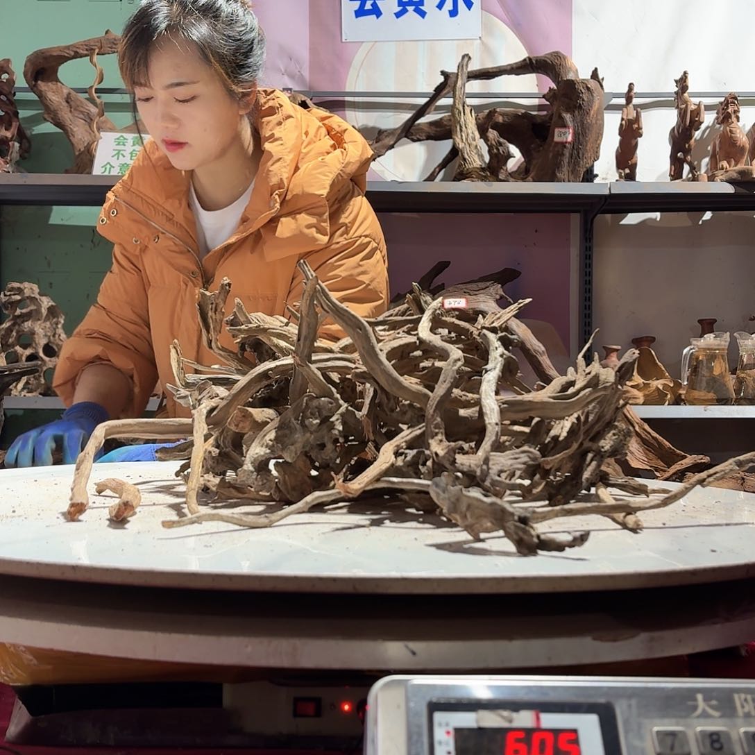 倍诸沉木不包损必褪色加**人7252玲珑木枝条