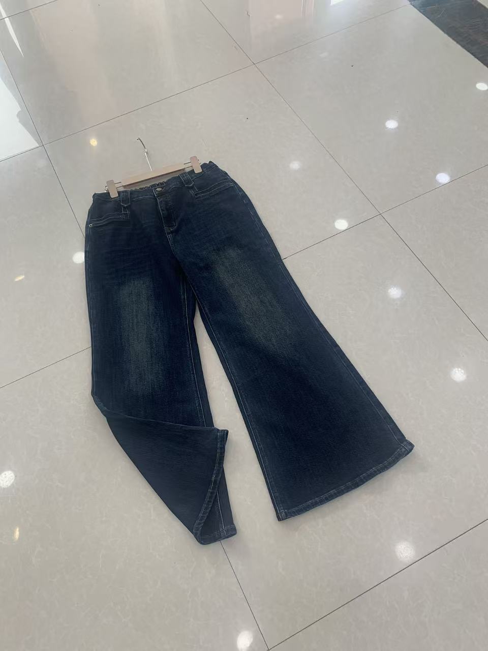 二姐家淼55016时尚百搭牛仔裤