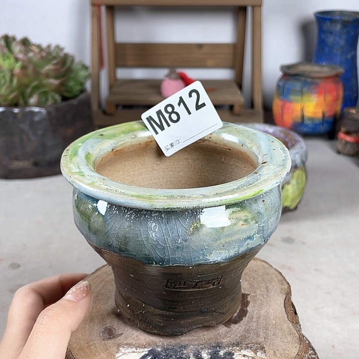 紫砂花盆开播福利 陶瓷花盆