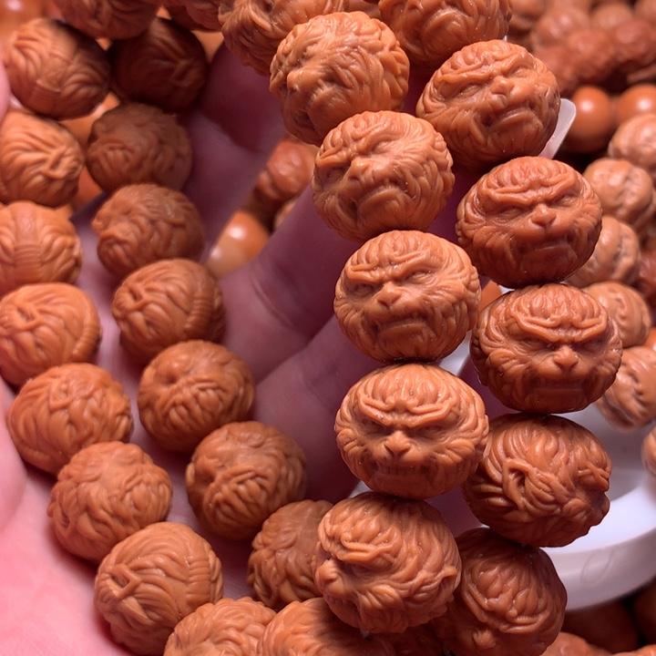 【闪购商品】猴头核桃手串陶*锅悟空