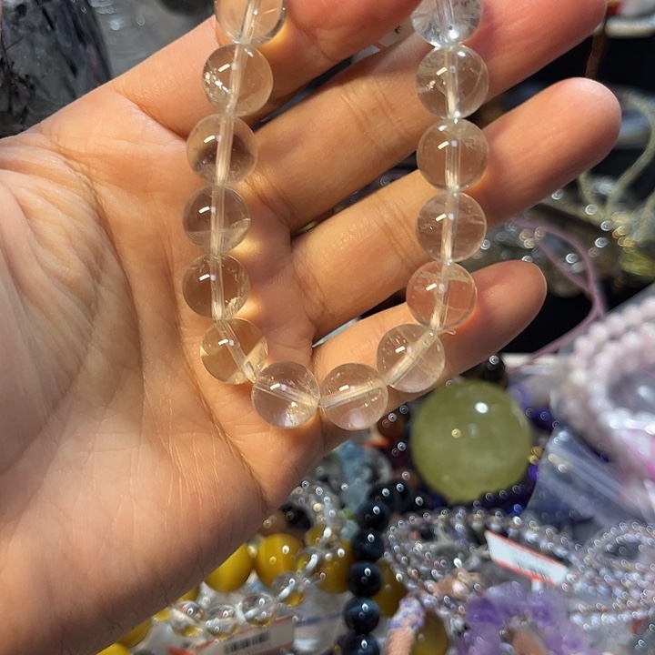 未镶嵌水晶手链天然水晶手串