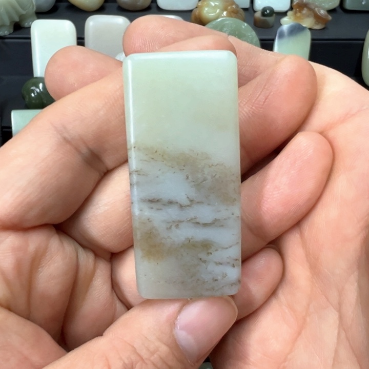 吊坠(不含链)未镶嵌和田玉（糖玉）1***1