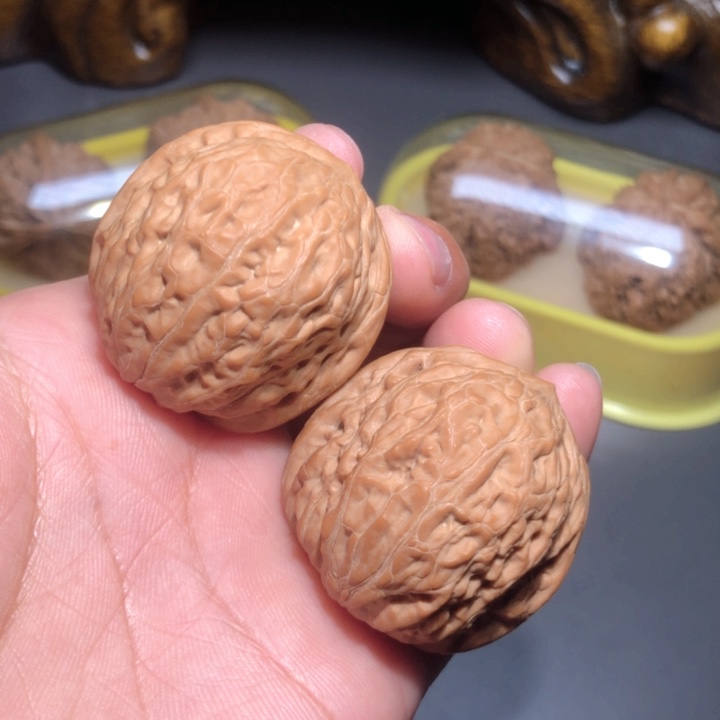 文玩核桃把件37铁锤