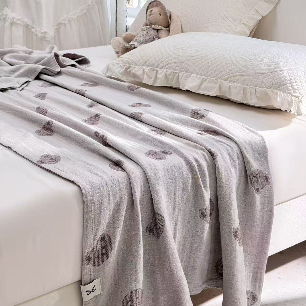 毛病大处理品！莱赛尔天丝棉毯150*200微瑕～E123（会起球 会缩水）